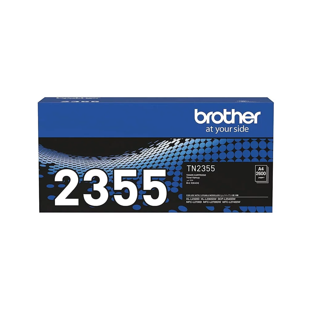 Brother-TN-2355-Black-Toner-1-1 Brother TN-2355 High-Yield Black Toner Cartridge – Genuine Laser Toner - Image 1