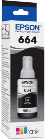 Epson 664 Genuine Black Ink Bottle - Image 2