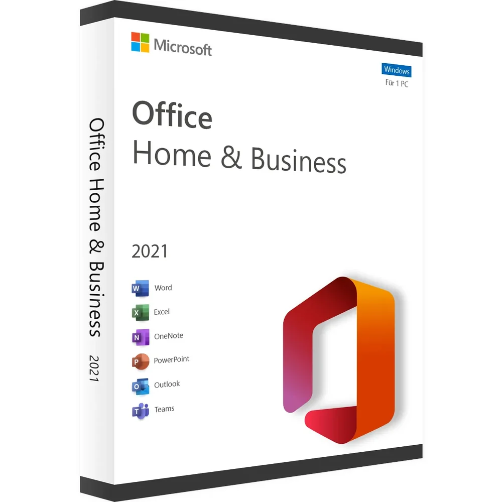 Microsoft Office Home & Business 2021 Microsoft Office Home & Business 2021 – 1 PC or Mac (One-Time Purchase) - Image 1