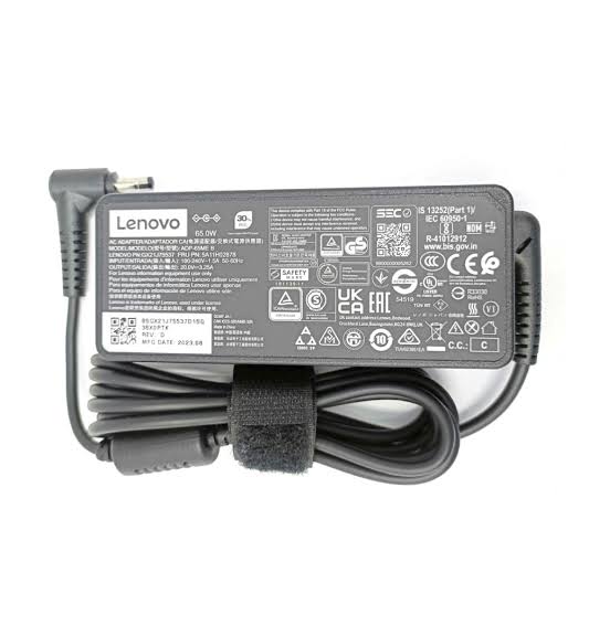 images (21) Lenovo 65W/45W Small Pin Laptop Charger – 20V (4.0mm x 1.7mm) AC Power Adapter for Lenovo IdeaPad, Flex, Yoga & S145 S340 Series - Image 1