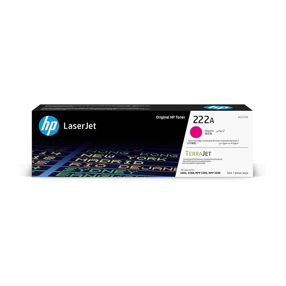 HP-222A-Magenta-W2223A-Original-LaserJet-Toner-Cartridge HP 222A Magenta Original LaserJet Toner Cartridge - Image 1