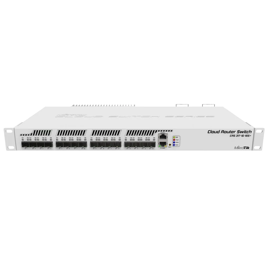 MikroTik CRS317-1G-16S+RM Cloud Router Switch-2 MikroTik CRS317-1G-16S+RM Cloud Router Switch - Image 1