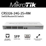 MikroTik CRS326-24G-2S+RM Smart Managed Switch – 24x Gigabit Ports - Image 2