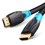 Vention 40M HDMI Cable Black for Engineering – Active 4K@60Hz Signal Boosted Lead for Auditoriums, Projectors & Long-Run Installs