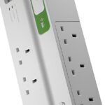 APC Performance SurgeArrest 6-Outlet 230V Power Extension Strip with 2M Cord