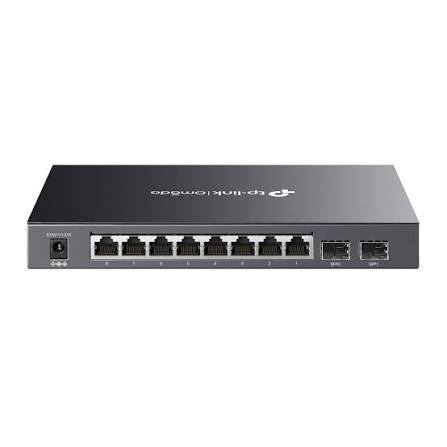 images (10) TP-Link Omada SG2008P 10-Port Gigabit Smart Managed PoE+ Switch – 8 PoE+ Ports - Image 1
