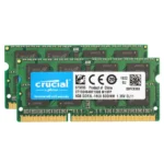 Crucial 8GB DDR3L 1600MHz SODIMM Laptop Memory Module
